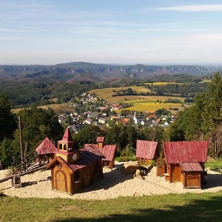 Wanderunterkunft Wachbergbaude Sebnitz Bagian luar foto
